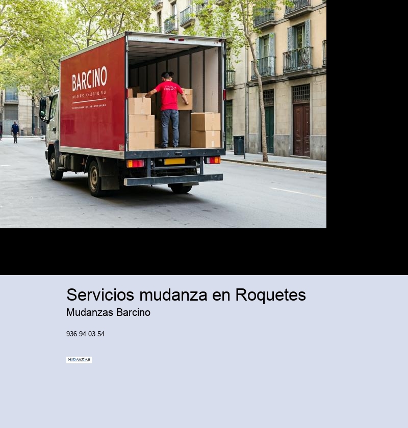 Servicios mudanza en Roquetes 