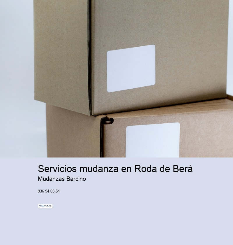 Servicios mudanza en Roda de Berà 