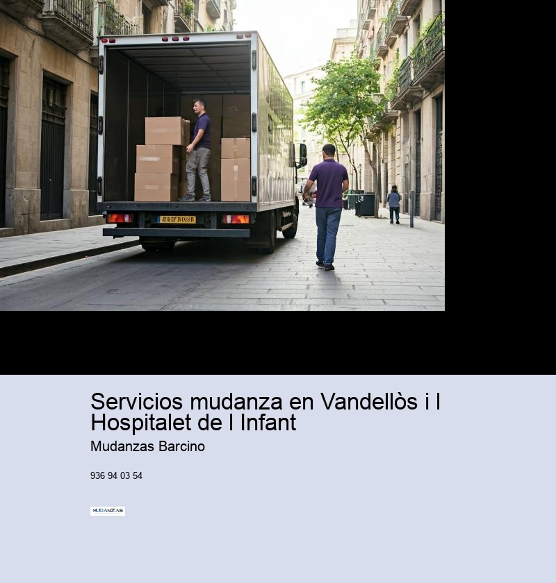 Servicios mudanza en Vandellòs i l Hospitalet de l Infant 