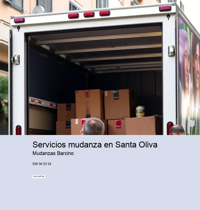 Servicios mudanza en Santa Oliva 