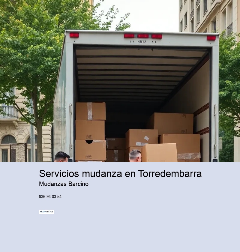 Servicios mudanza en Torredembarra 